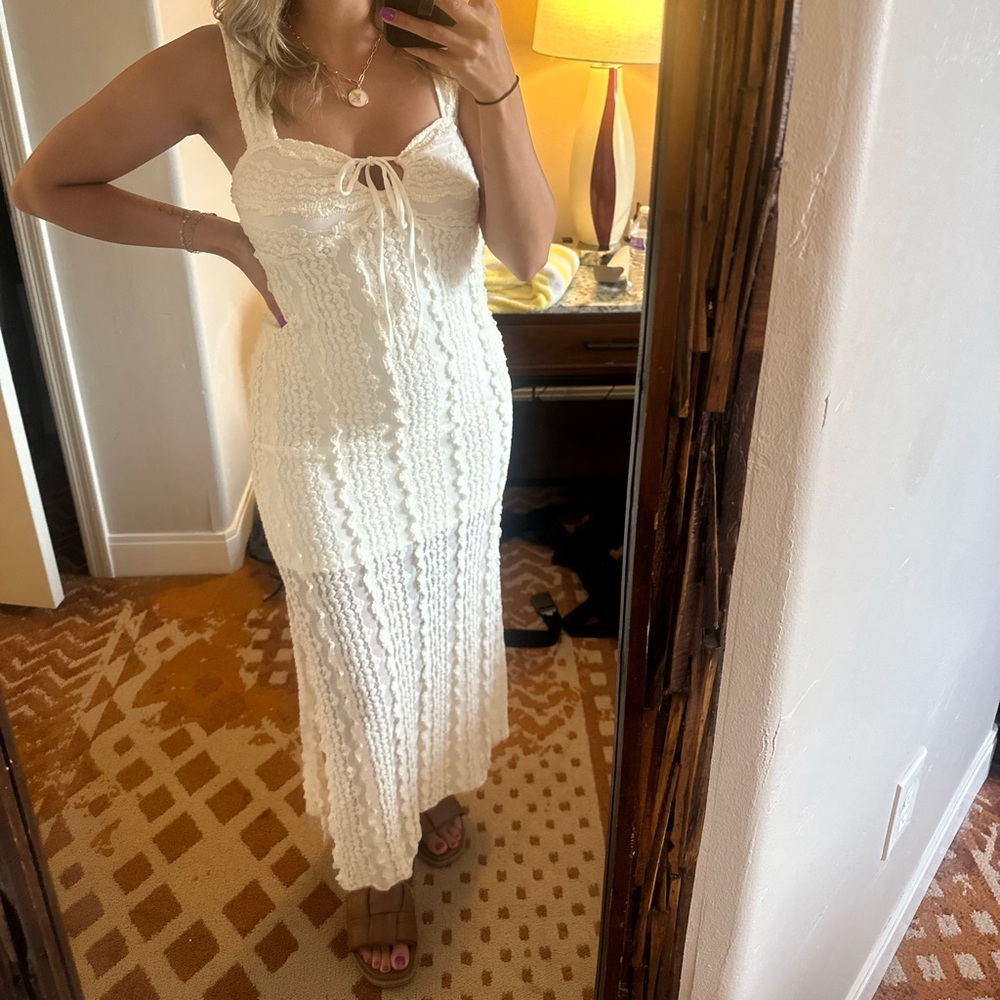 Lane 201 island vows midi dress